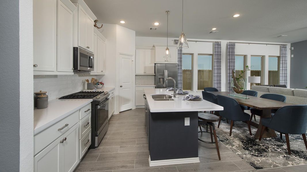Furnished interior view inside a new home in Candela, Richmond (Image 6).