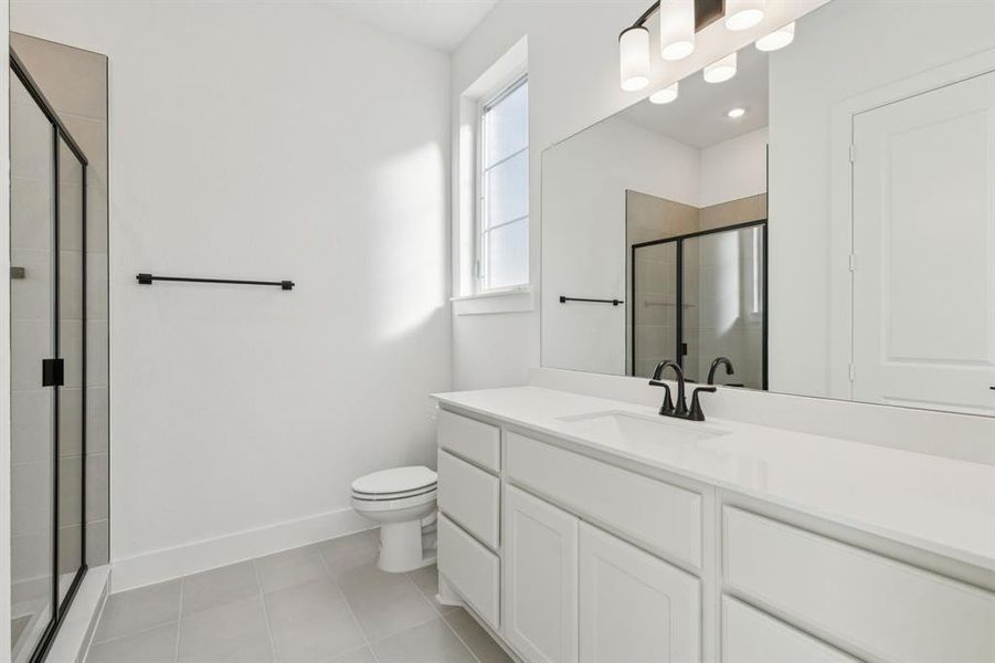 Furnished interior view inside a new home in , Frisco (Image 9).