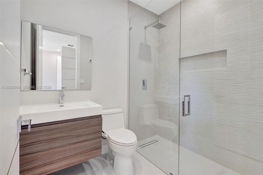 Furnished interior view inside a new home in , Miami (Image 5).
