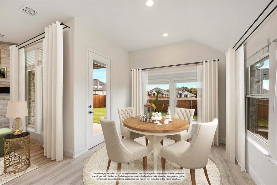 Furnished interior view inside a new home in Eagle Glen 50, Alvarado (Image 14). Furnished interior view inside a new home in Eagle Glen 50, Alvarado (Image 14).