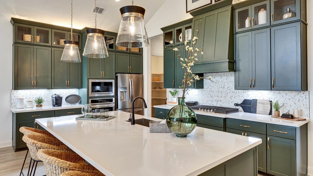 Representative furnished interior of a home built from the Vanderbilt by DRB Homes in Hawkes Landing, Leander (Image 7). Representative furnished interior of a home built from the Vanderbilt by DRB Homes in Hawkes Landing, Leander (Image 7).