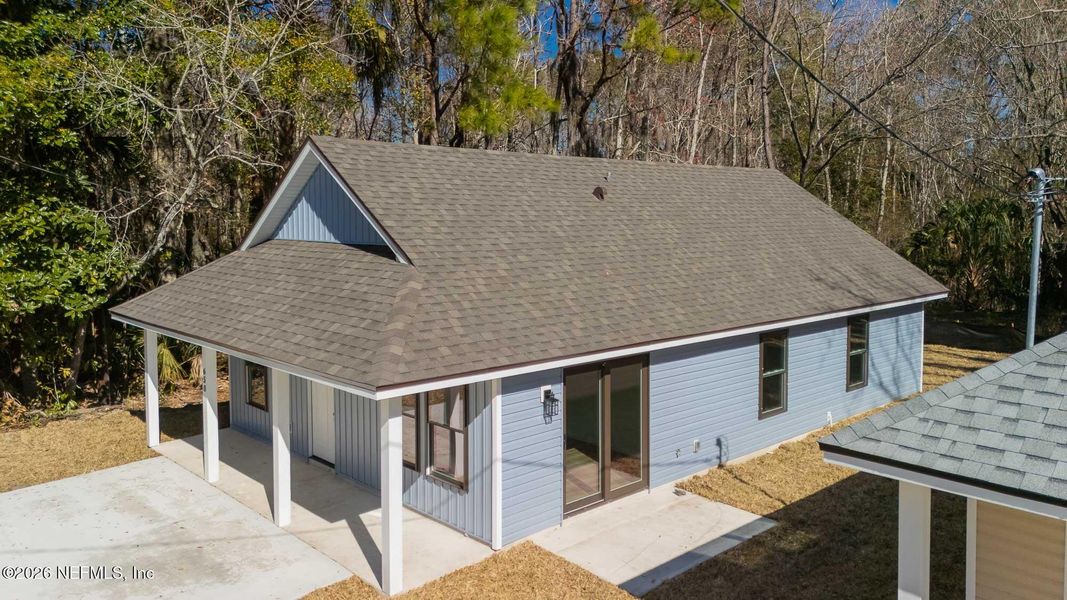 Exterior details and patio area of a home in , St. Augustine (Image 35). Exterior details and patio area of a home in , St. Augustine (Image 35).
