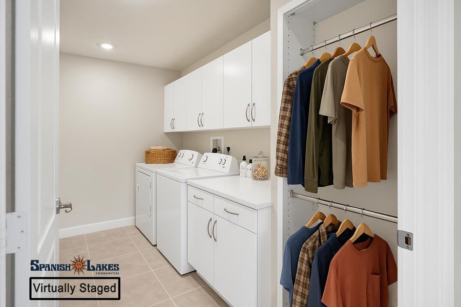 Furnished interior view inside a new home in , Fort Pierce (Image 3).