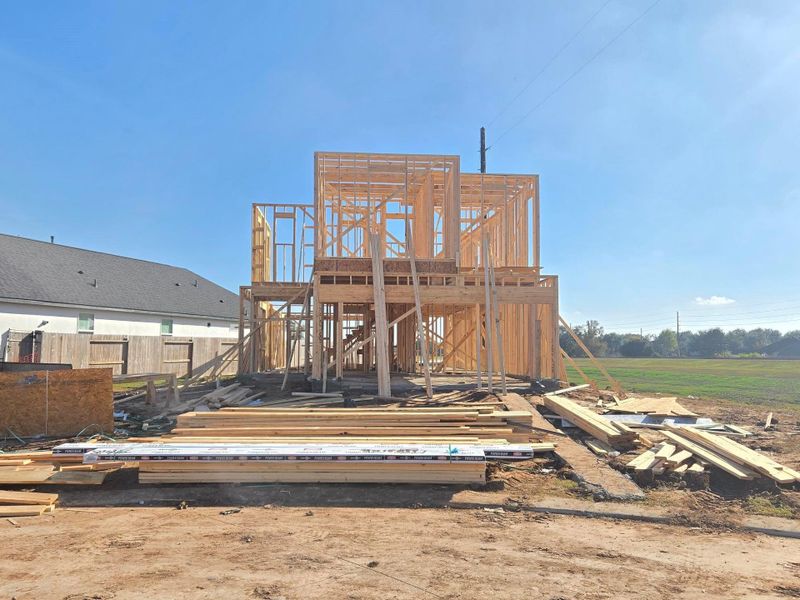 In-progress construction of a new home in , Missouri City, TX (Image 5). In-progress construction of a new home in , Missouri City, TX (Image 5).