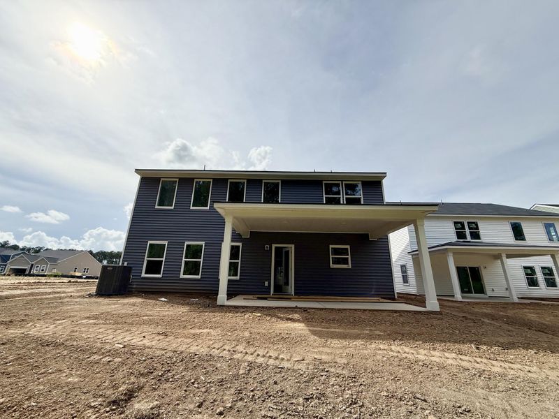 Exterior details and patio area of a home in , Summerville (Image 3).