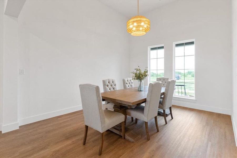 Furnished interior view inside a new home in , Justin (Image 14).