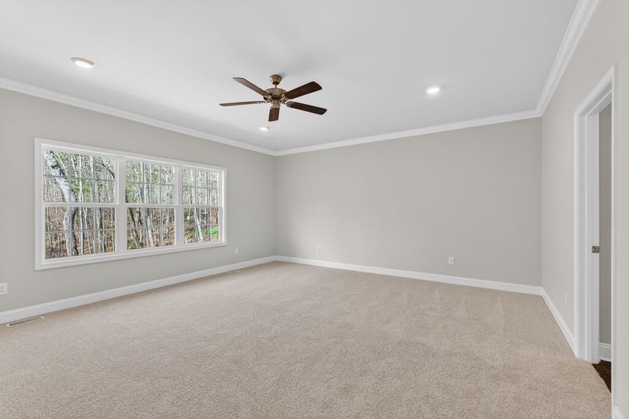 Spacious, unfurnished interior of a new home in Crystal Village, Albemarle (Image 14).