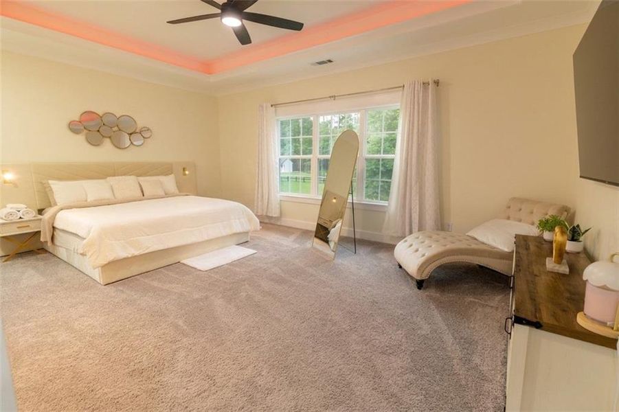 Furnished interior view inside a new home in , Snellville (Image 8).