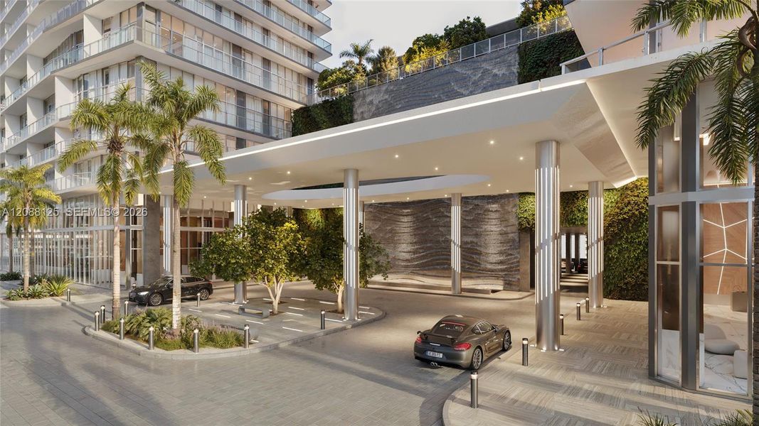 Condo located in Hallandale Beach, FL showcasing its design and architecture (Image 4).