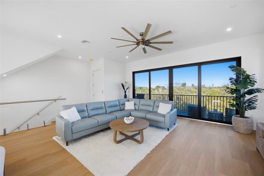 Furnished interior view inside a new home in , New Port Richey (Image 13).
