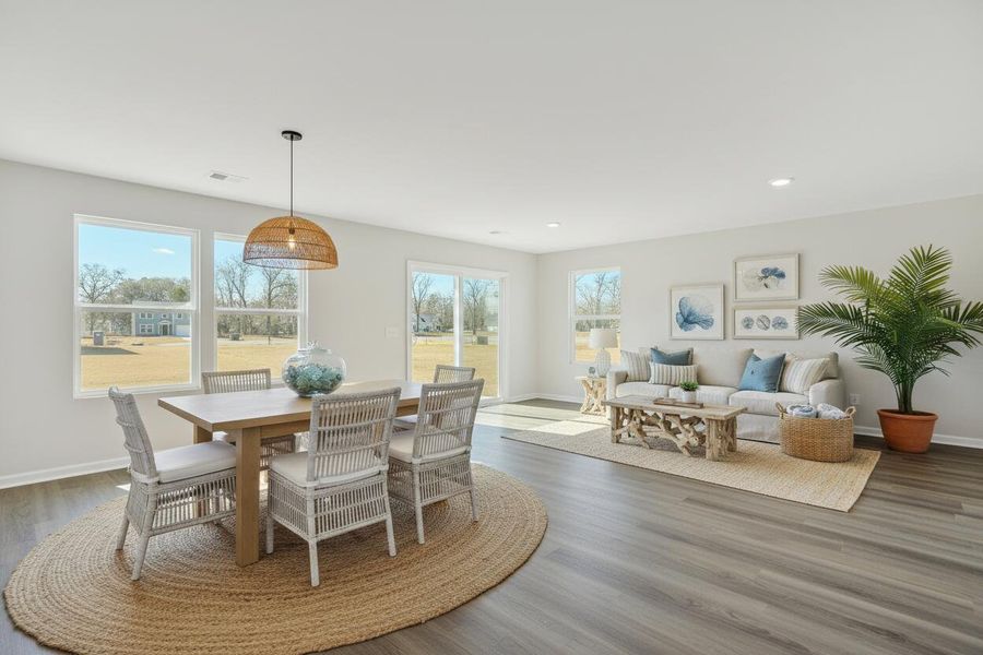 Furnished interior view inside a new home in , Ladson (Image 11). Furnished interior view inside a new home in , Ladson (Image 11).