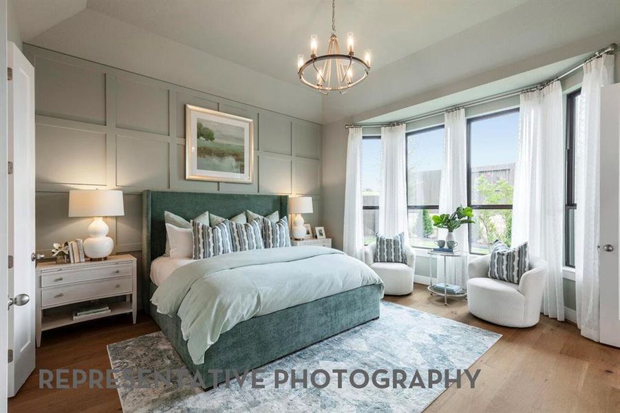 Furnished interior view inside a new home in Meraki, McLendon-Chisholm (Image 7).