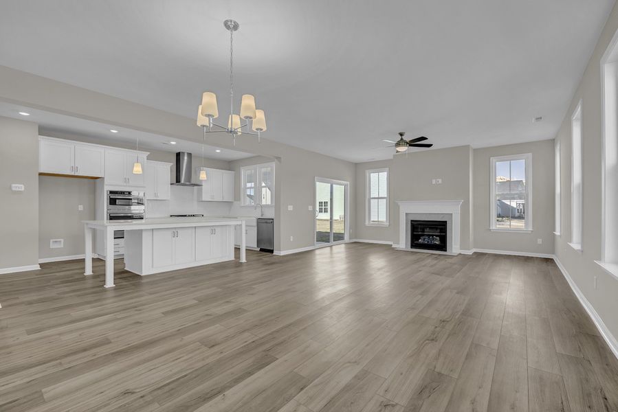 Spacious, unfurnished interior of a new home in Grand Park, Leland (Image 18).