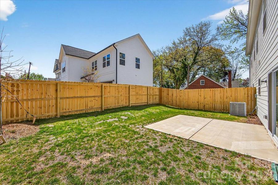 Exterior details and patio area of a home in , Charlotte (Image 28). Exterior details and patio area of a home in , Charlotte (Image 28).