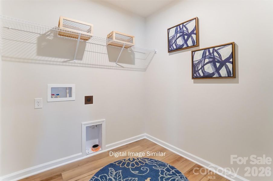 Spacious, unfurnished interior of a new home in Bailey Run, Charlotte (Image 24).