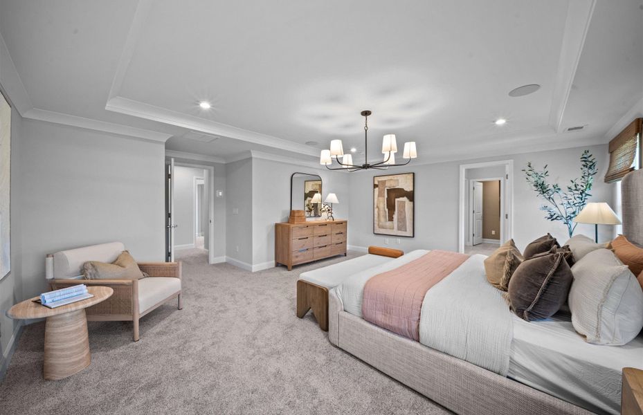 Representative furnished interior of a home built from the Frazier by Pulte Homes in Sparrow Creek, Boiling Springs (Image 38).