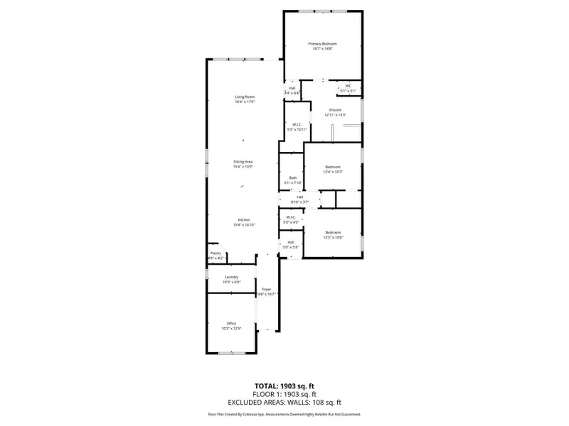 2D floor plan layout of this home in Meridiana 40'/45', Manvel, TX (Image 5).