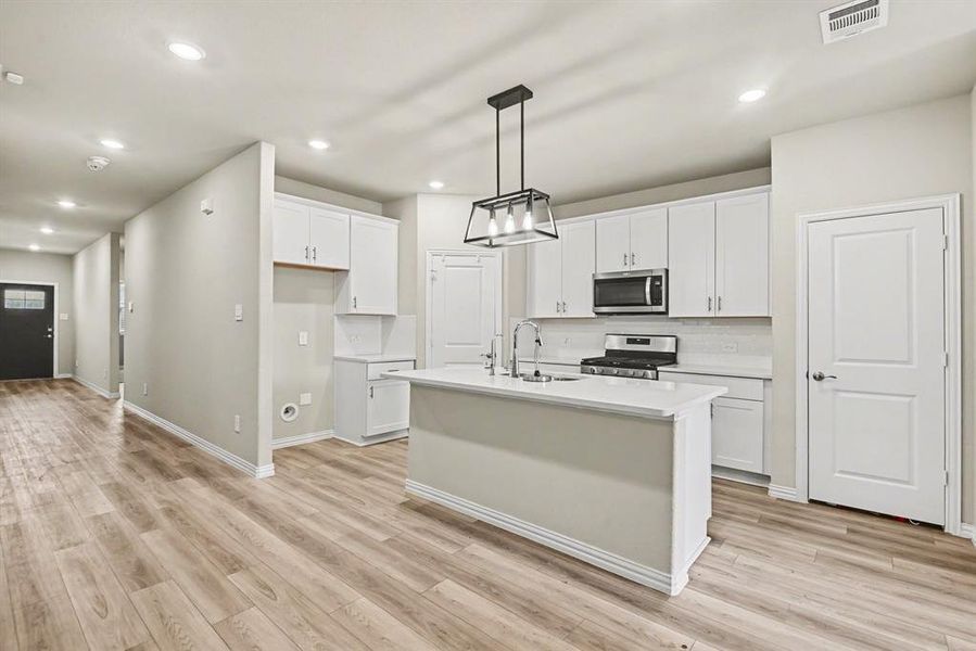 Furnished interior view inside a new home in Palmilla Springs - Classic Series, Fort Worth (Image 14).