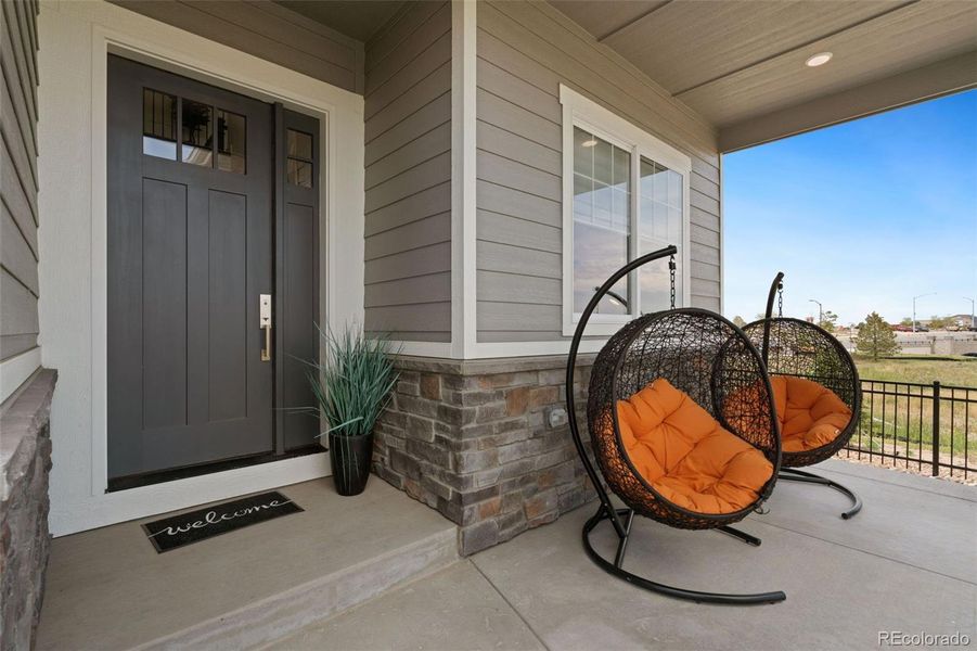 Welcoming Front Porch