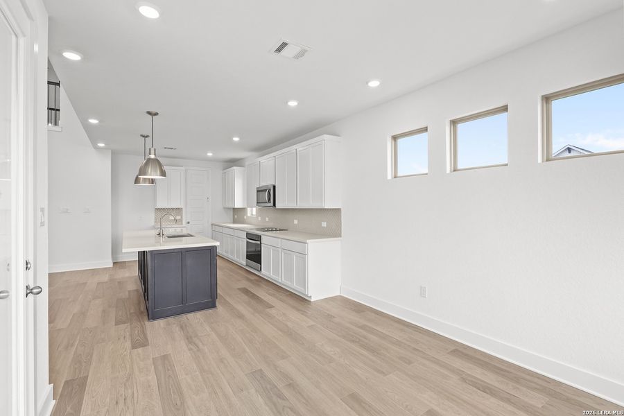 Furnished interior view inside a new home in Megan's Landing, Castroville (Image 16).