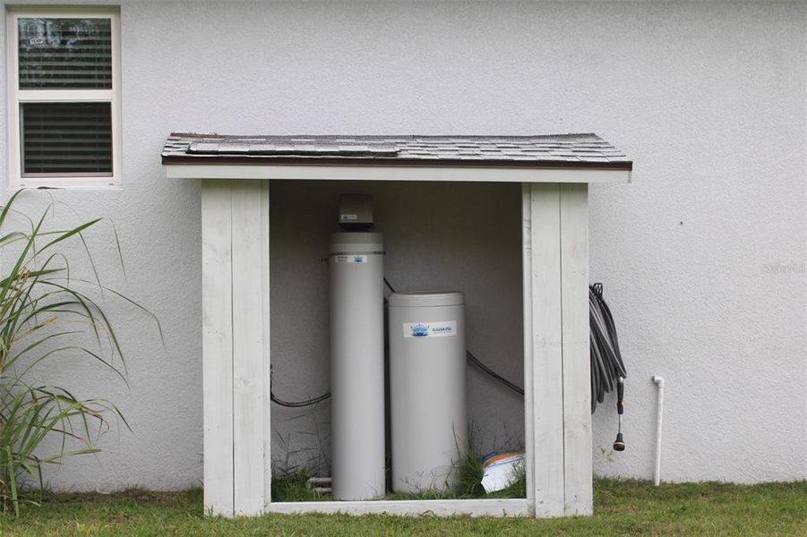 Exterior details and patio area of a home in , Sanford (Image 27). Exterior details and patio area of a home in , Sanford (Image 27).