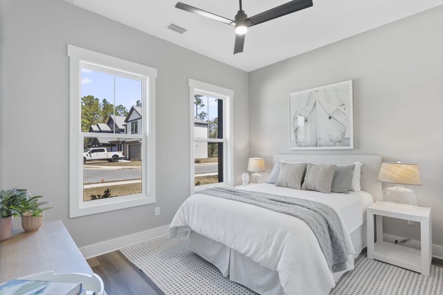 Furnished interior view inside a new home in Tessera, Santa Rosa Beach (Image 7).