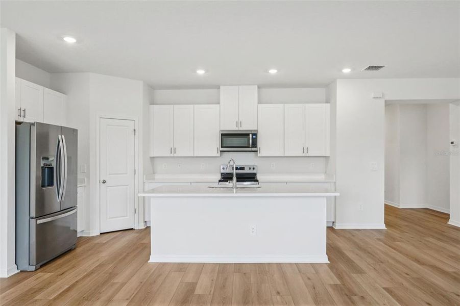 Furnished interior view inside a new home in Two Rivers - Classic Series, Zephyrhills (Image 30).