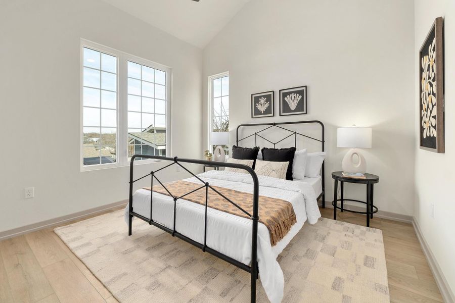 Furnished interior view inside a new home in , Austin (Image 27).