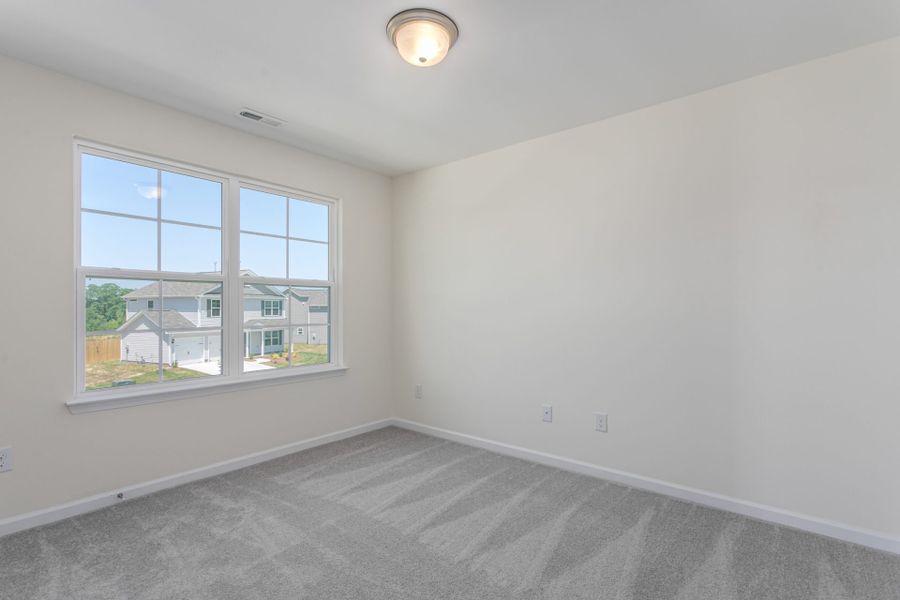 Representative unfurnished interior of a home built from the Dayton by Keystone Homes NC in The Wilcox, Greensboro (Image 42).