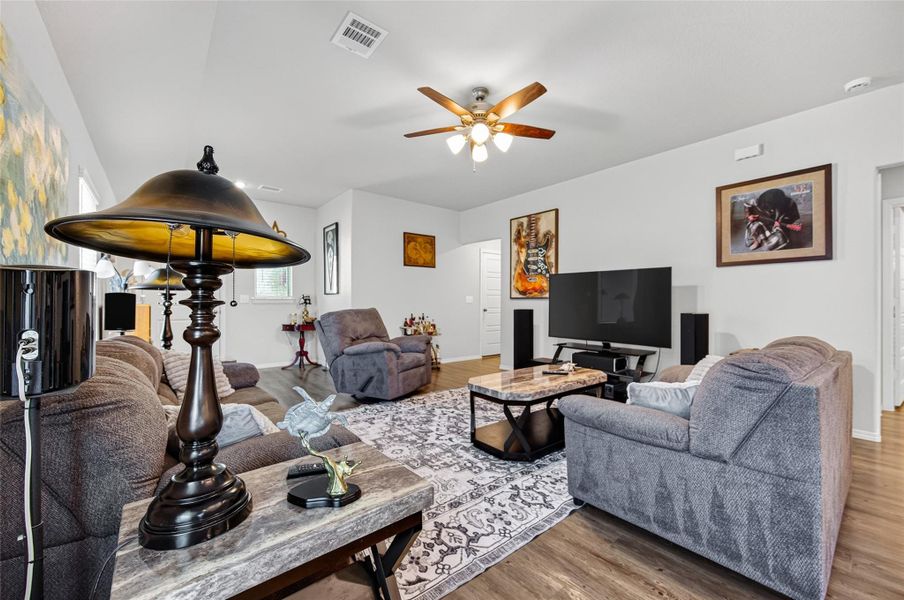Furnished interior view inside a new home in , Montgomery (Image 9). Furnished interior view inside a new home in , Montgomery (Image 9).
