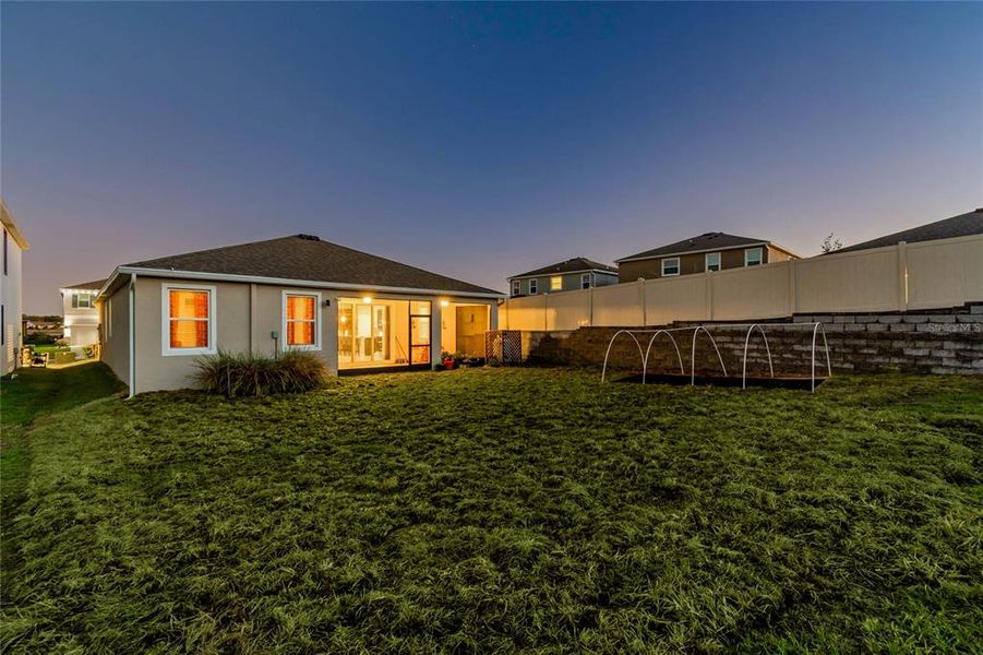 Exterior details and patio area of a home in , Wesley Chapel (Image 28).