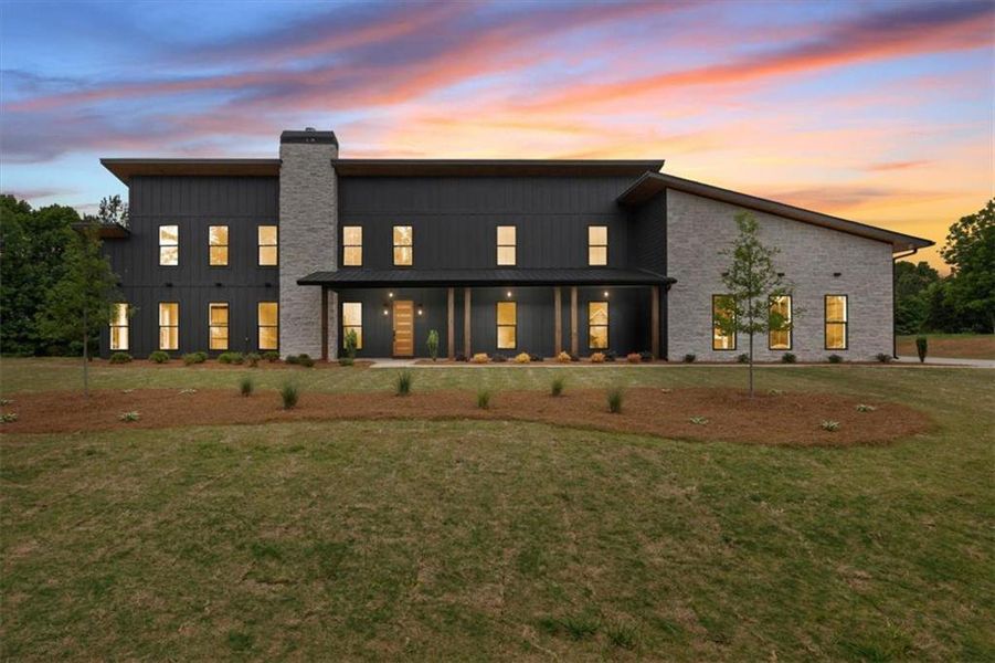 Front exterior of a new home in , Bremen, GA, highlighting curb appeal (Image 28).