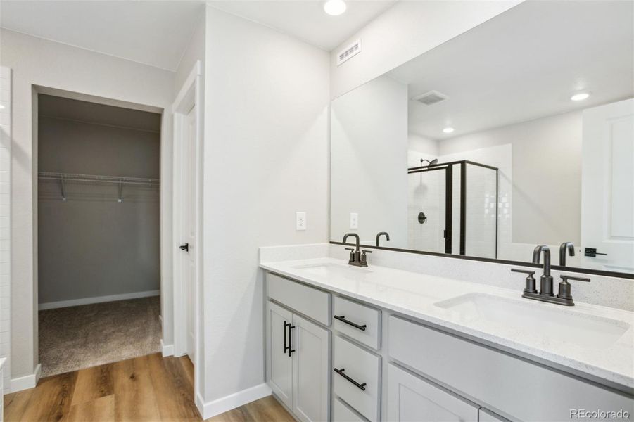 Furnished interior view inside a new home in , Commerce City (Image 9).