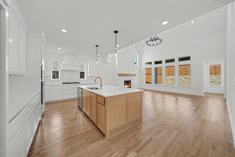 Furnished interior view inside a new home in Aster Park, McKinney (Image 9).