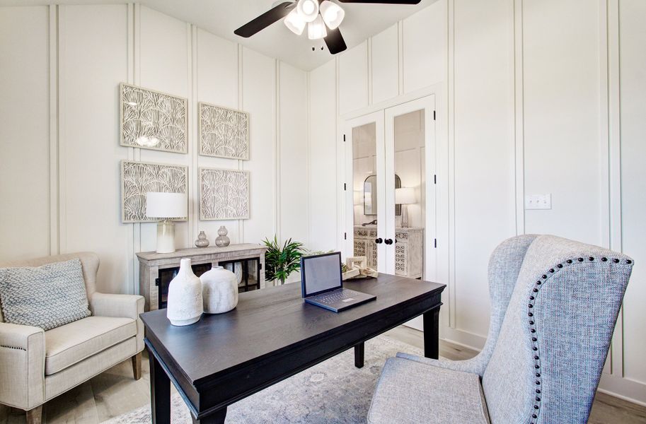 Representative furnished interior of a home built from the Premier Series - Juniper by Brightland Homes in Anthem, Kyle (Image 33). Representative furnished interior of a home built from the Premier Series - Juniper by Brightland Homes in Anthem, Kyle (Image 33).