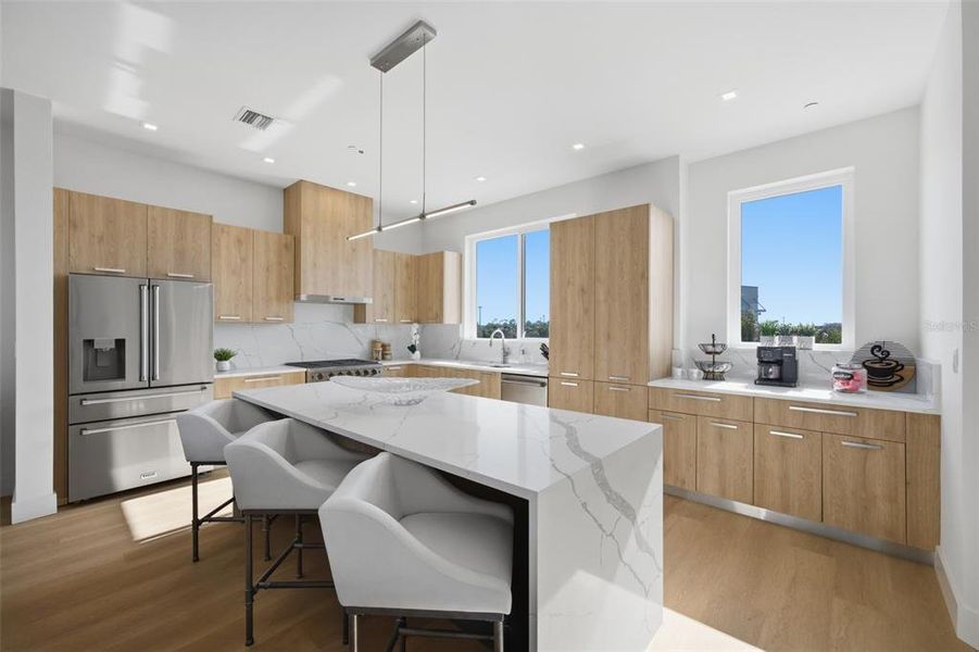 Furnished interior view inside a new home in , New Port Richey (Image 6).