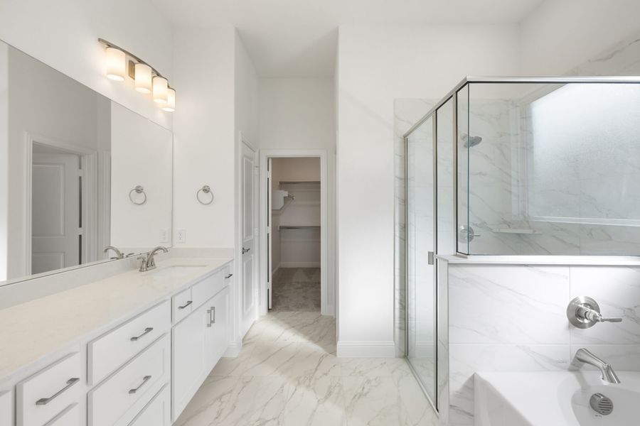 Furnished interior view inside a new home in Lake Breeze, Lavon (Image 12).