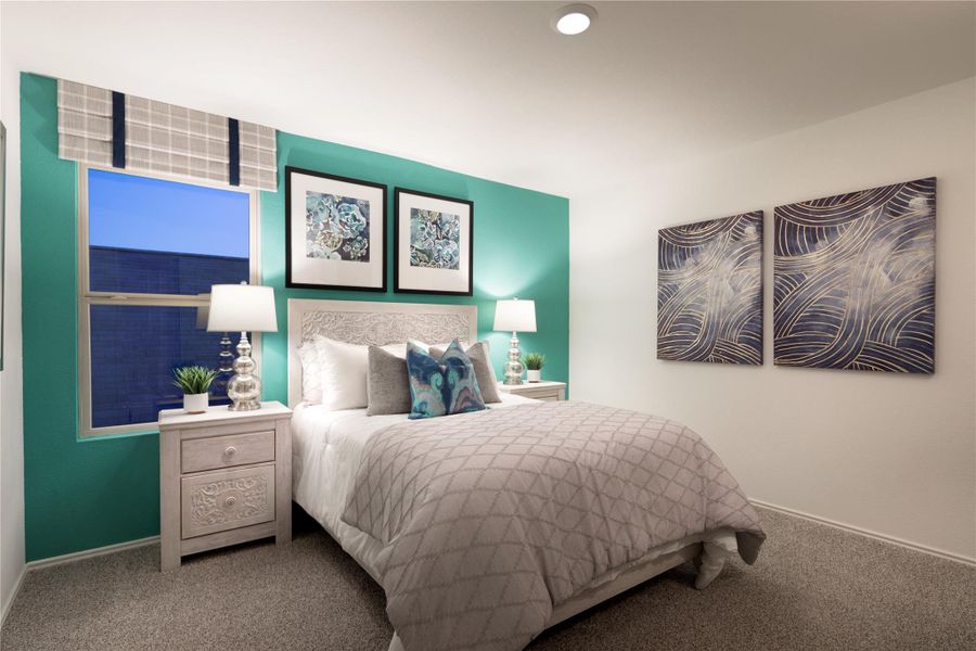 Furnished interior view inside a new home in Woodfield Preserve, Georgetown (Image 13).