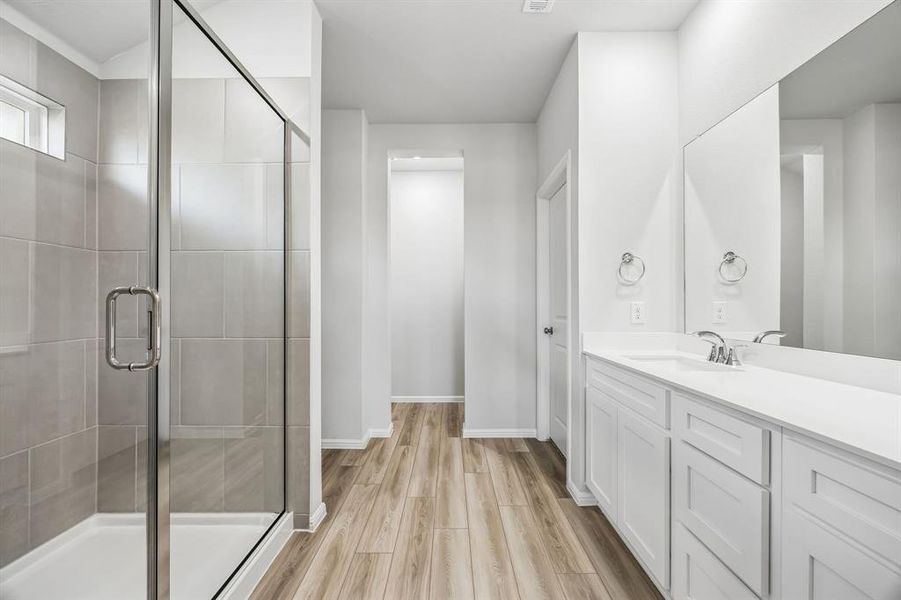 Furnished interior view inside a new home in Santorini, Seagoville (Image 7).