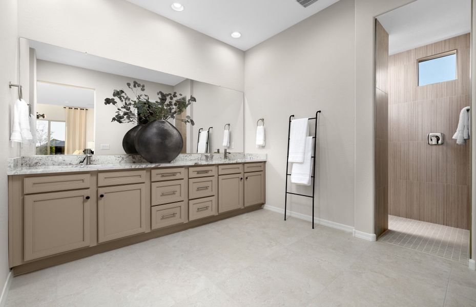 Representative furnished interior of a home built from the Messina by Pulte Homes in Visara, Surprise (Image 8).