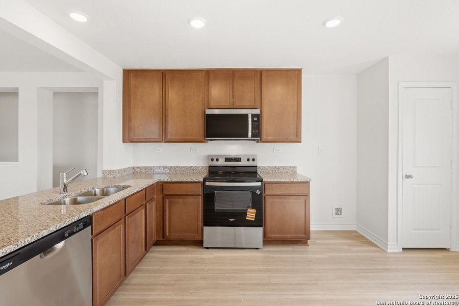 Furnished interior view inside a new home in Hidden Canyons at TRP, San Antonio (Image 4).