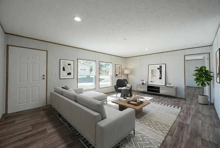 Furnished interior view inside a new home in , Summerville (Image 7).