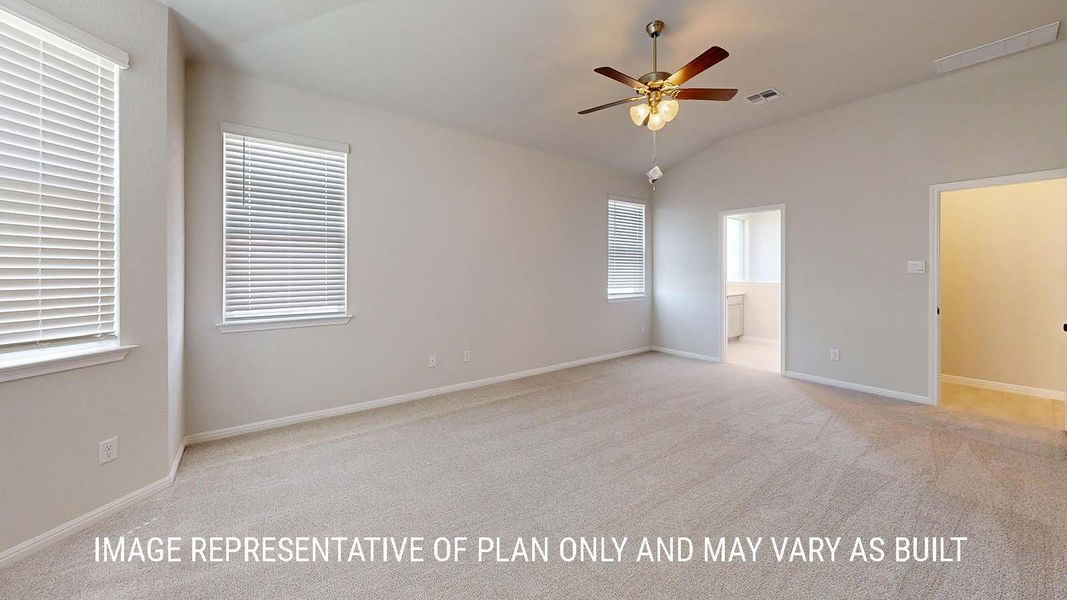 Spacious, unfurnished interior of a new home in Sterling Meadows, Salado (Image 14).