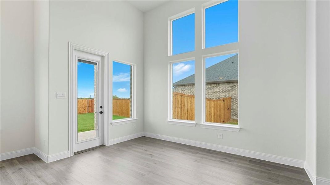 Spacious, unfurnished interior of a new home in Clearview Ranch, Royse City (Image 24).