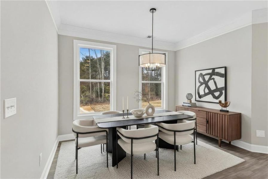 Furnished interior view inside a new home in , Jonesboro (Image 17).