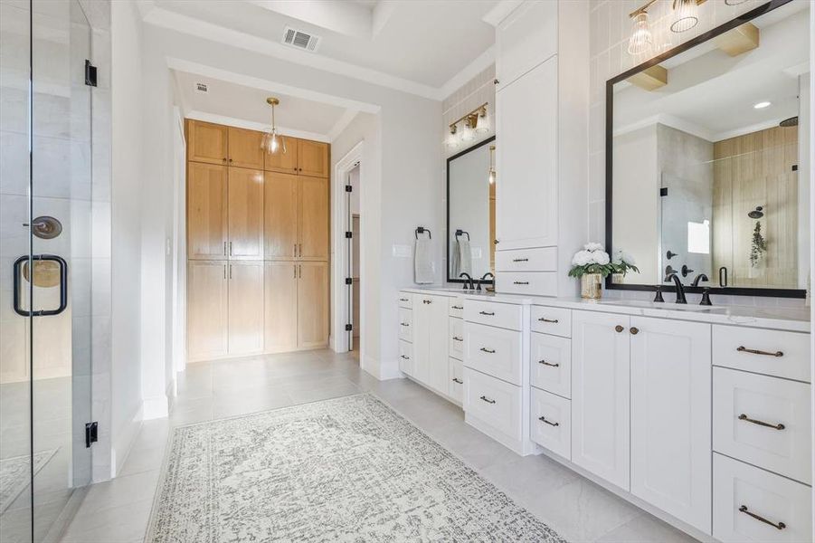 Furnished interior view inside a new home in , Maypearl (Image 17). Furnished interior view inside a new home in , Maypearl (Image 17).