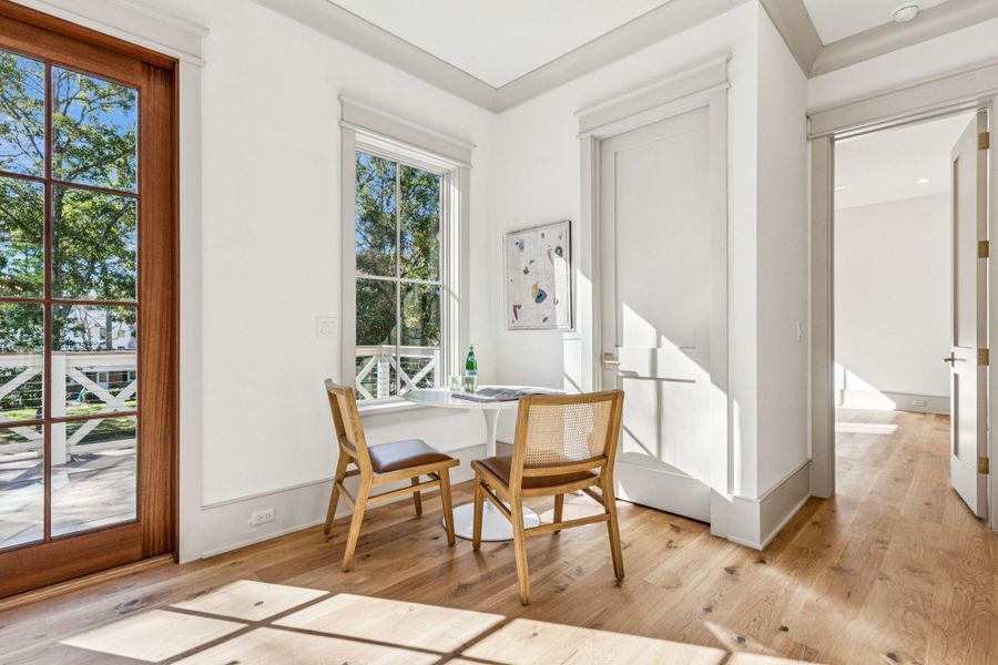 Furnished interior view inside a new home in , Mount Pleasant (Image 39).