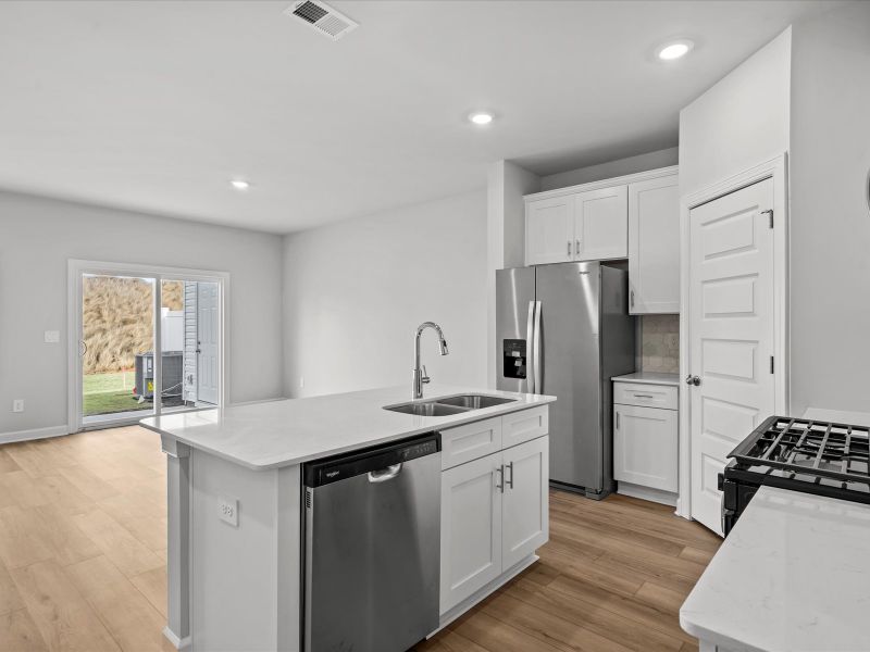 Furnished interior view inside a new home in Northbrook Village Townes, Taylors (Image 5).