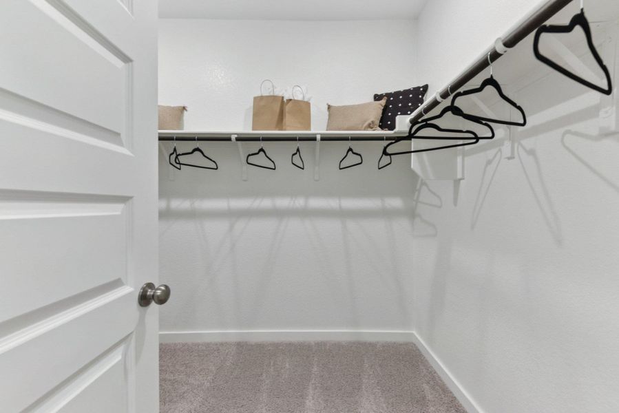 Furnished interior view inside a new home in The Ridge at Trinity Ranch, Elgin (Image 12).