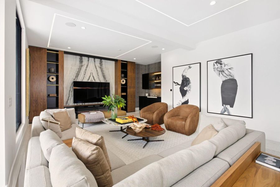 Furnished interior view inside a new home in , Boca Raton (Image 56). Furnished interior view inside a new home in , Boca Raton (Image 56).